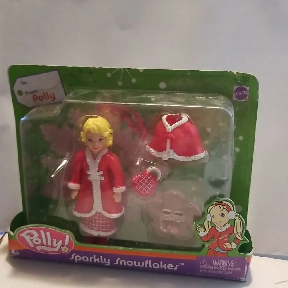Polly Pocket playset Sparkly Snowflakes 2005 VINTAGE - Picture 1 of 12